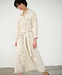 ファッション GRACE CONTINENTAL｜グレースコンチネンタルのシャツワンピース ワンピース