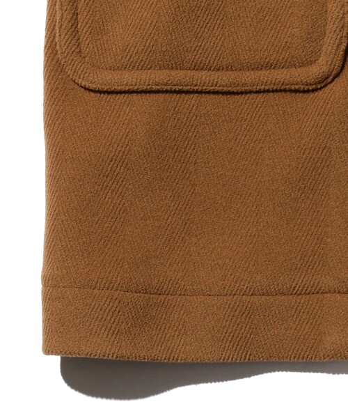 BEAMS PLUS(ビームスプラス)の「ヘリンボーン ダッフルコート(その他アウター・メンズ・ネイビー/ブラウン系その他4/オリーブ・M/L/S/XL)」の22枚目の写真