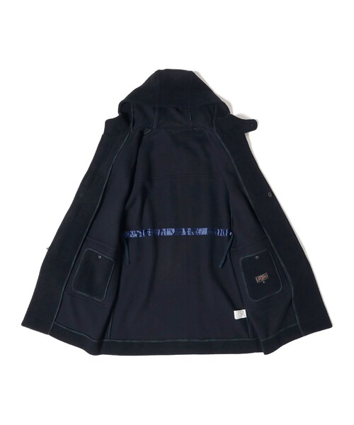 BEAMS PLUS(ビームスプラス)の「ヘリンボーン ダッフルコート(その他アウター・メンズ・ネイビー/ブラウン系その他4/オリーブ・M/L/S/XL)」の9枚目の写真