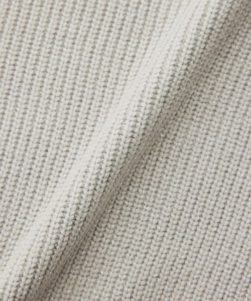 ROPE' PICNIC（ロペピクニック）の「ラメ畔ニットプルオーバー（ニット/セーター・レディース・ブラック/ピンク/イエロー/オフホワイト/グレー・38）」の13枚目の写真