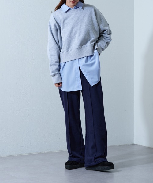 COLONY 2139(コロニートゥーワンスリーナイン)の「WEB・一部店舗限定 / ドロストスウェットパンツ(スウェットパンツ・レディース・ネイビー/ブラック/アイボリー/グレー・FREE)」の13枚目の写真