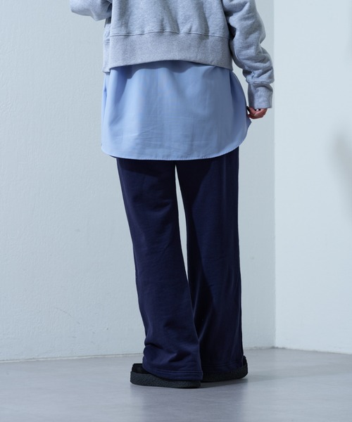 COLONY 2139(コロニートゥーワンスリーナイン)の「WEB・一部店舗限定 / ドロストスウェットパンツ(スウェットパンツ・レディース・ネイビー/ブラック/アイボリー/グレー・FREE)」の8枚目の写真