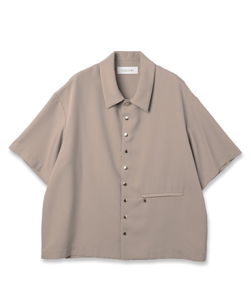 CULLNI（クルニ）の「24-SS-034 / Chambray Twill Dot Button Short