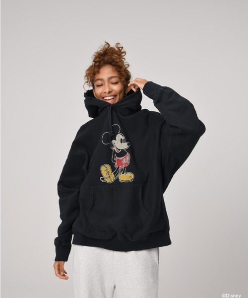 BOWWOW MICKEY MOUSE HOODIE ミッキーマウス パーカー