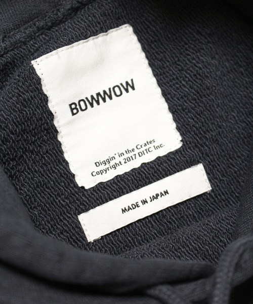 BOWWOW ミッキーマウス パーカー ブラック　限定100着正規品 BOW WOW（バウワウ）の「MICKEY MOUSE HOODIE（パーカー）」 - WEAR
