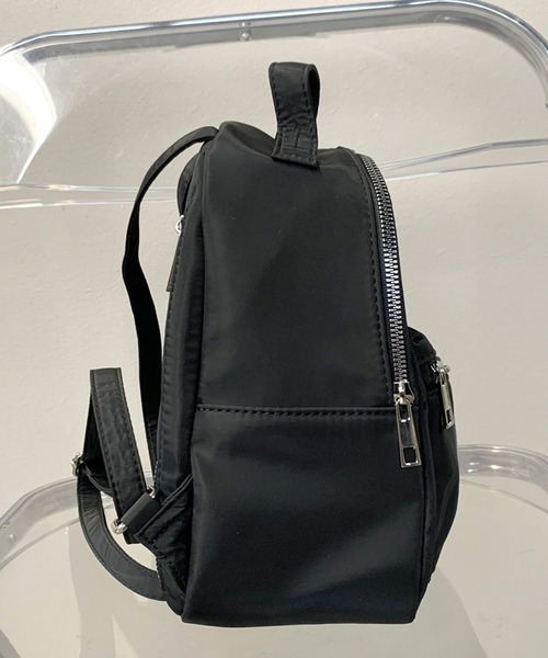 non-hedge(ノンヘッジ)の「ワッペンリュックサック(バックパック/リュック・レディース・グレー/ブラック/カーキ・FREE)」の13枚目の写真