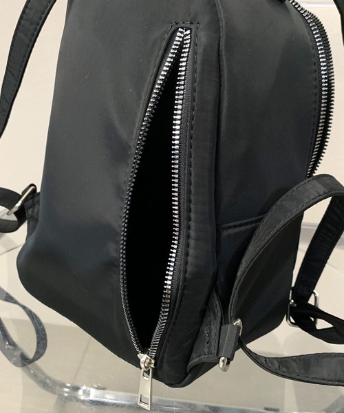 non-hedge(ノンヘッジ)の「ワッペンリュックサック(バックパック/リュック・レディース・グレー/ブラック/カーキ・FREE)」の21枚目の写真