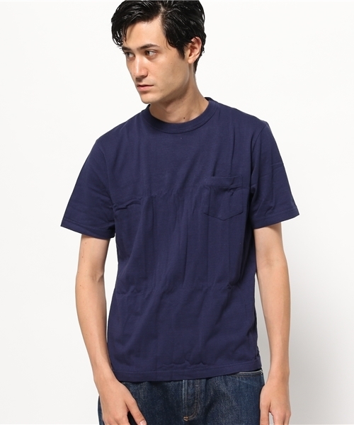 OUTLET(アウトレット)の「【Ciaopanic】オーガニックコットンTee(Tシャツ/カットソー・メンズ・ピンク/ホワイト/グレー/ネイビー・LARGE/MEDIUM)」の3枚目の写真