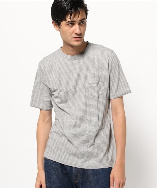 OUTLET(アウトレット)の「【Ciaopanic】オーガニックコットンTee(Tシャツ/カットソー・メンズ・ピンク/ホワイト/グレー/ネイビー・LARGE/MEDIUM)」の1枚目の写真