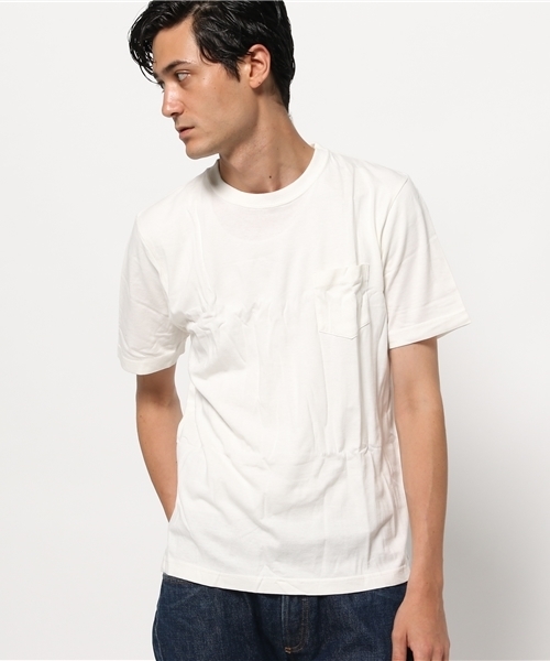 OUTLET(アウトレット)の「【Ciaopanic】オーガニックコットンTee(Tシャツ/カットソー・メンズ・ピンク/ホワイト/グレー/ネイビー・LARGE/MEDIUM)」の2枚目の写真