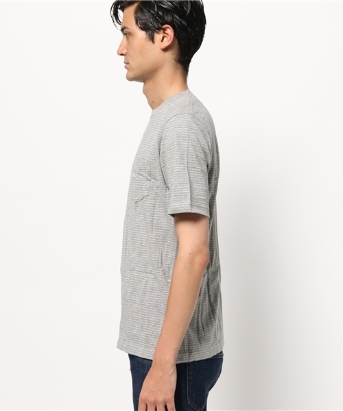 OUTLET(アウトレット)の「【Ciaopanic】オーガニックコットンTee(Tシャツ/カットソー・メンズ・ピンク/ホワイト/グレー/ネイビー・LARGE/MEDIUM)」の11枚目の写真