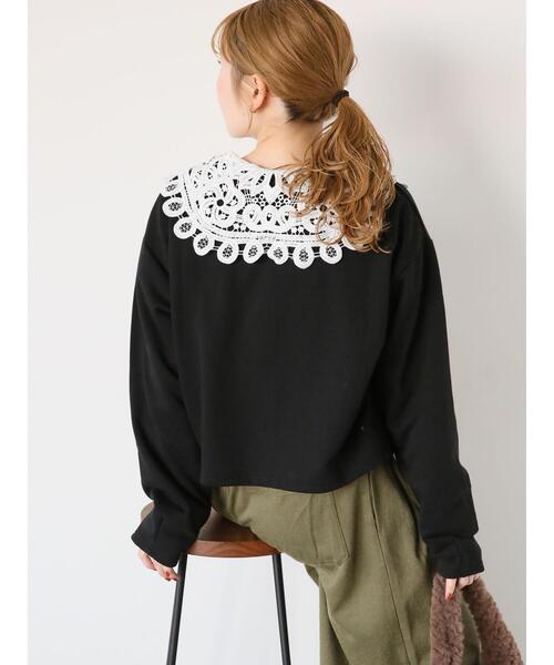 ehka sopo（エヘカソポ）の「レース襟ブラウス（シャツ/ブラウス・レディース・オフホワイト/キナリ・F）」の13枚目の写真