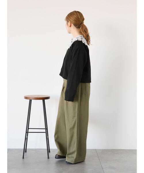 ehka sopo（エヘカソポ）の「レース襟ブラウス（シャツ/ブラウス・レディース・オフホワイト/キナリ・F）」の17枚目の写真