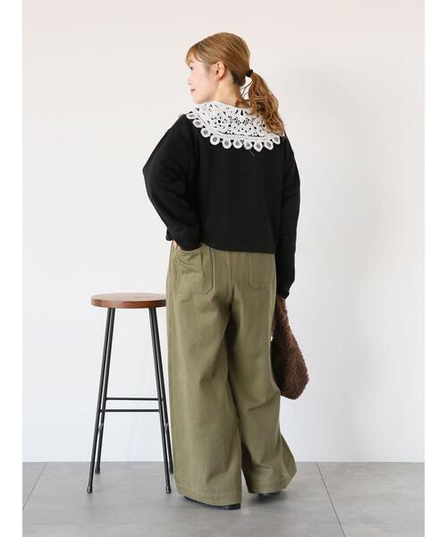 ehka sopo（エヘカソポ）の「レース襟ブラウス（シャツ/ブラウス・レディース・オフホワイト/キナリ・F）」の18枚目の写真