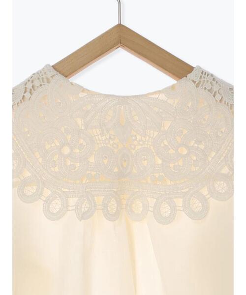 ehka sopo（エヘカソポ）の「レース襟ブラウス（シャツ/ブラウス・レディース・オフホワイト/キナリ・F）」の8枚目の写真