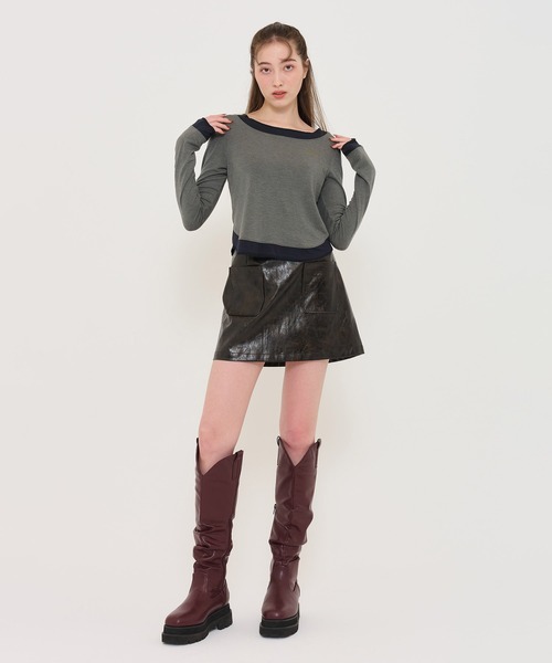 フリルラップレイヤード ショートパンツ TINA：JOJUN（その他