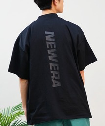 【ムラサキスポーツ限定】NEW ERA/ニューエラ 半袖Tシャツ/ラッシュガード 水陸両用 オーバーサイズ バックプリント 吸水速乾 UVカット 14334755/14334756/14334757