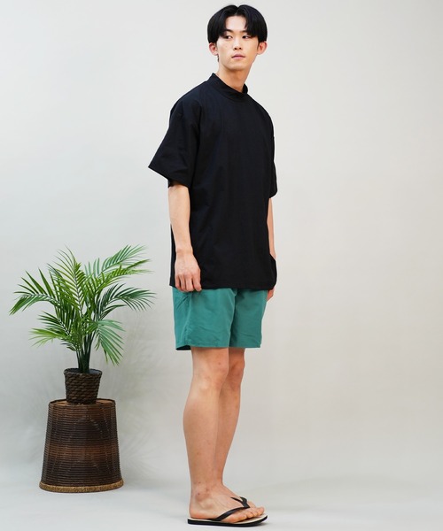 NEW ERA（ニューエラ）の「【ムラサキスポーツ限定】NEW ERA/ニューエラ 半袖Ｔシャツ/ラッシュガード 水陸両用 オーバーサイズ バックプリント 吸水速乾 UVカット 14334755/14334756/14334757（Tシャツ/カットソー・メンズ・ホワイト/ブラック×ホワイト/ブラック・M/L/XL/2XL）」の20枚目の写真