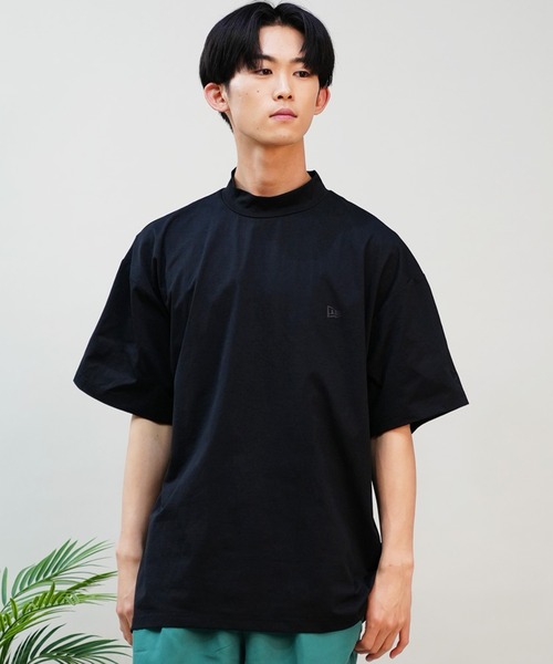 NEW ERA（ニューエラ）の「【ムラサキスポーツ限定】NEW ERA/ニューエラ 半袖Ｔシャツ/ラッシュガード 水陸両用 オーバーサイズ バックプリント 吸水速乾 UVカット 14334755/14334756/14334757（Tシャツ/カットソー・メンズ・ホワイト/ブラック×ホワイト/ブラック・M/L/XL/2XL）」の13枚目の写真