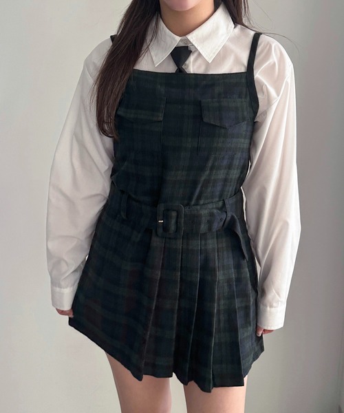 apres jour mignon(アプレジュールミニョン)の「ポケット付きキャミワンピース【ZOZOTOWN限定アイテム】(ワンピース・レディース・カーキ/ベージュ/グリーン系その他・SMALL/MEDIUM/X-LARGE)」の21枚目の写真