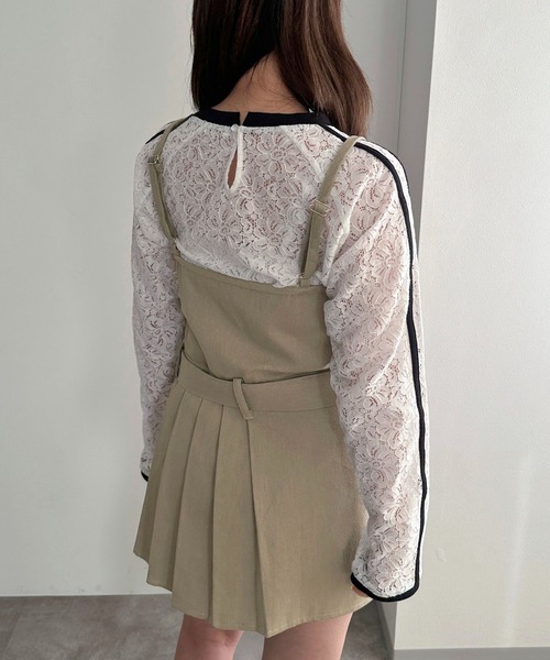 apres jour mignon(アプレジュールミニョン)の「ポケット付きキャミワンピース【ZOZOTOWN限定アイテム】(ワンピース・レディース・カーキ/ベージュ/グリーン系その他・SMALL/MEDIUM/X-LARGE)」の7枚目の写真
