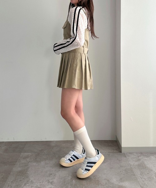 apres jour mignon(アプレジュールミニョン)の「ポケット付きキャミワンピース【ZOZOTOWN限定アイテム】(ワンピース・レディース・カーキ/ベージュ/グリーン系その他・SMALL/MEDIUM/X-LARGE)」の11枚目の写真