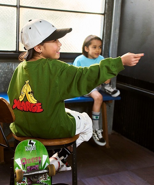 XLARGE KIDS(エクストララージキッズ)の「七分丈パンツ(カーゴパンツ・キッズ・ブルー/ブラック/ホワイト・110cm/120cm/130cm/140cm/100cm/90cm)」の17枚目の写真