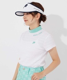 【FILA GOLF/フィラゴルフ】レディース半袖モックネックシャツ ゴルフ