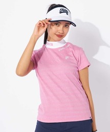 【FILA GOLF/フィラゴルフ】レディース半袖モックネックシャツ ゴルフ