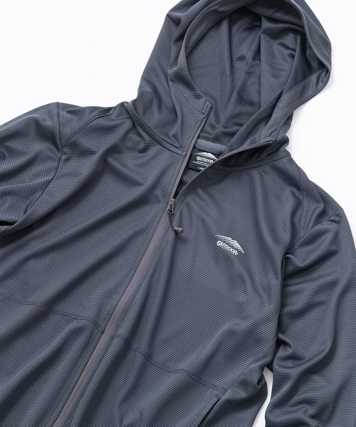 OUTDOOR PRODUCTS(アウトドアプロダクツ)の「【OUTDOOR PRODUCTS/アウトドアプロダクツ】速乾 透湿 UVカット フルジップパーカー 紫外線対策 抗菌防臭(パーカー・メンズ・ブラック/グレー/ネイビー・MEDIUM/LARGE/X-LARGE)」の3枚目の写真