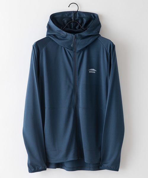 OUTDOOR PRODUCTS(アウトドアプロダクツ)の「【OUTDOOR PRODUCTS/アウトドアプロダクツ】速乾 透湿 UVカット フルジップパーカー 紫外線対策 抗菌防臭(パーカー・メンズ・ブラック/グレー/ネイビー・MEDIUM/LARGE/X-LARGE)」の16枚目の写真