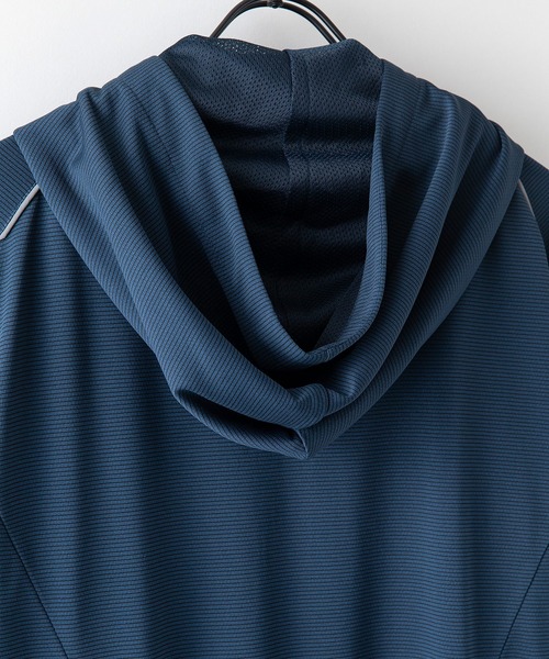 OUTDOOR PRODUCTS(アウトドアプロダクツ)の「【OUTDOOR PRODUCTS/アウトドアプロダクツ】速乾 透湿 UVカット フルジップパーカー 紫外線対策 抗菌防臭(パーカー・メンズ・ブラック/グレー/ネイビー・MEDIUM/LARGE/X-LARGE)」の5枚目の写真