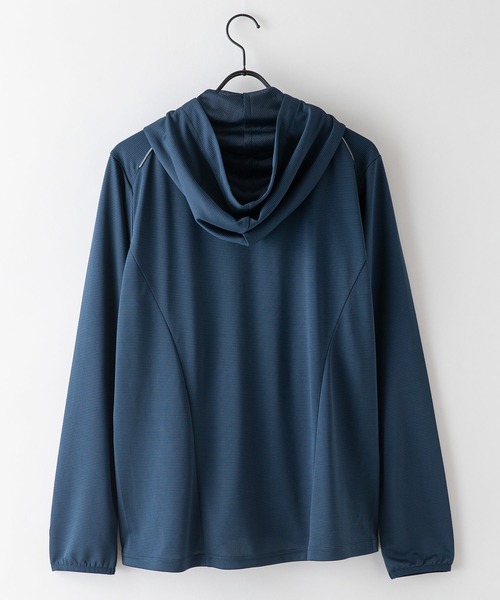 OUTDOOR PRODUCTS(アウトドアプロダクツ)の「【OUTDOOR PRODUCTS/アウトドアプロダクツ】速乾 透湿 UVカット フルジップパーカー 紫外線対策 抗菌防臭(パーカー・メンズ・ブラック/グレー/ネイビー・MEDIUM/LARGE/X-LARGE)」の10枚目の写真