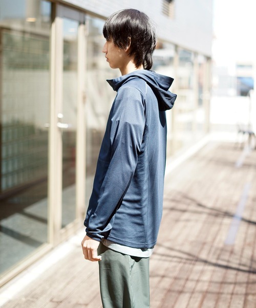 OUTDOOR PRODUCTS(アウトドアプロダクツ)の「【OUTDOOR PRODUCTS/アウトドアプロダクツ】速乾 透湿 UVカット フルジップパーカー 紫外線対策 抗菌防臭(パーカー・メンズ・ブラック/グレー/ネイビー・MEDIUM/LARGE/X-LARGE)」の17枚目の写真