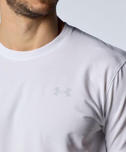 UNDER ARMOUR(アンダーアーマー)の「UAパフォーマンスコットン ショートスリーブ Tシャツ(トレーニング/メンズ)(Tシャツ/カットソー・メンズ・ホワイト・XXL/M/L/XL/S/3XL/5XL/4XL)」の4枚目の写真
