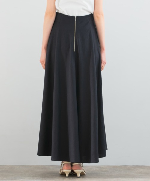 アーバンリサーチF by ROSSO リネンラップ風ロングスカート　38 中古品 F by ROSSO サテンフレアスカート[RA37-25F701]｜URBAN RESEARCH