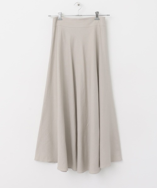 URBAN RESEARCH ROSSO WOMEN（アーバンリサーチ　ロッソ）の「バックファスナーリネン混ロングスカート（スカート・レディース・チャコールグレー/ピンク/ベージュ/ミント・36/38）」の16枚目の写真