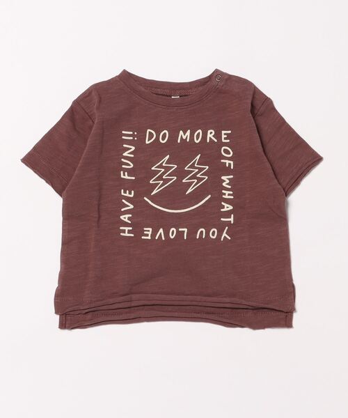 【セール】★Rylee＋Cru★RAW EDGE TEE || HAVE FUN（その他ベビー用品）｜Rylee + Cru（ライリーアンドクルー）