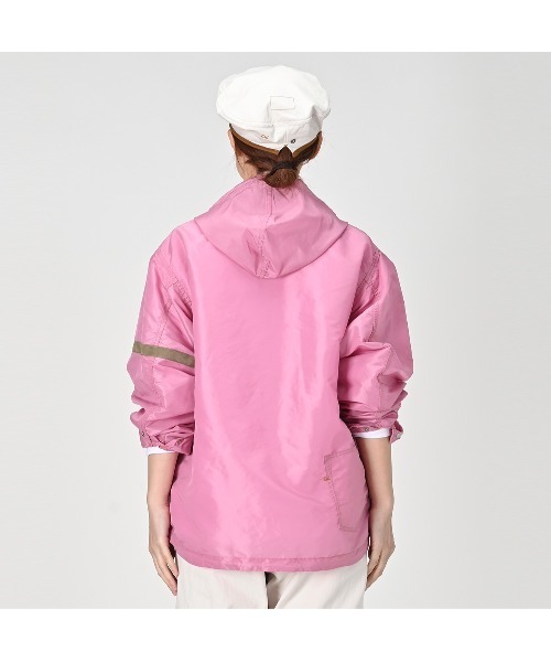 45R（フォーティファイブアール）の「厚ナイロンの908オーシャンフードブルゾン（ブルゾン・レディース・ネイビー・X-SMALL/SMALL/MEDIUM/LARGE）」の5枚目の写真