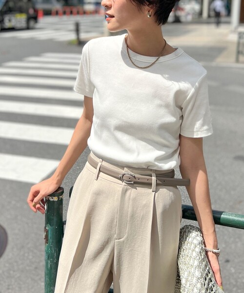 NOLLEY'S（ノーリーズ）の「BASIC 半袖 Tシャツ（Tシャツ