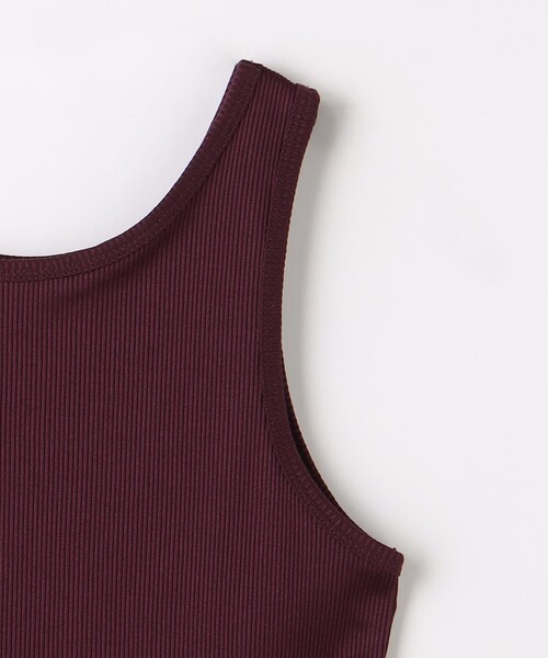 green label relaxing（グリーンレーベルリラクシング）の「グロッシー アメリカンスリーブ タンクトップ（タンクトップ・レディース・オフホワイト/その他1/ブラック/ワインレッド・FREE）」の22枚目の写真