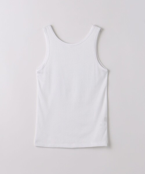 green label relaxing（グリーンレーベルリラクシング）の「グロッシー アメリカンスリーブ タンクトップ（タンクトップ・レディース・オフホワイト/その他1/ブラック/ワインレッド・FREE）」の9枚目の写真