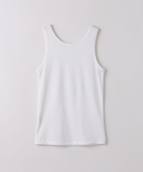 green label relaxing（グリーンレーベルリラクシング）の「グロッシー アメリカンスリーブ タンクトップ（タンクトップ・レディース・オフホワイト/その他1/ブラック/ワインレッド・FREE）」の10枚目の写真