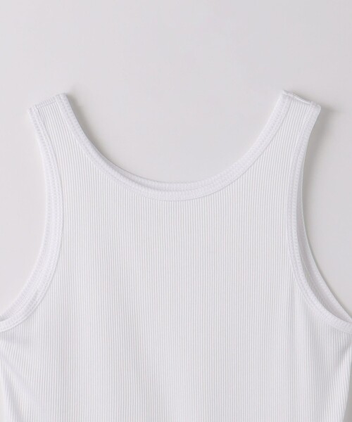 green label relaxing（グリーンレーベルリラクシング）の「グロッシー アメリカンスリーブ タンクトップ（タンクトップ・レディース・オフホワイト/その他1/ブラック/ワインレッド・FREE）」の11枚目の写真