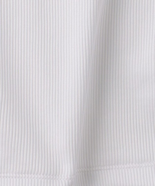 green label relaxing（グリーンレーベルリラクシング）の「グロッシー アメリカンスリーブ タンクトップ（タンクトップ・レディース・オフホワイト/その他1/ブラック/ワインレッド・FREE）」の12枚目の写真