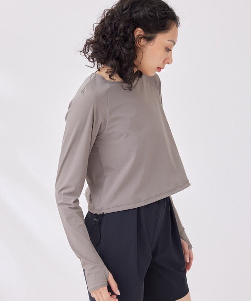 Speedo（スピード）の「【Speedo】UV ＆ 水陸両用 オープンバッグUVトップス（その他トップス・レディース・ブルー系その他4/カーキ/ブラック・M）」の3枚目の写真