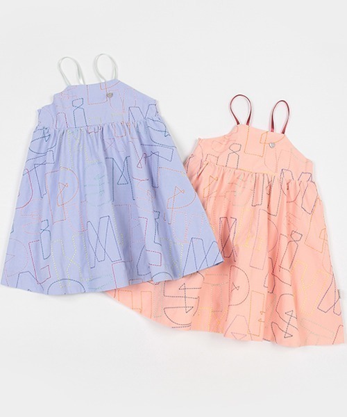 ポールスミスジュニア　ワンピース　120 paul smith junior ロゴ総柄シャツワンピース 4151355 | Paul Smith Junior