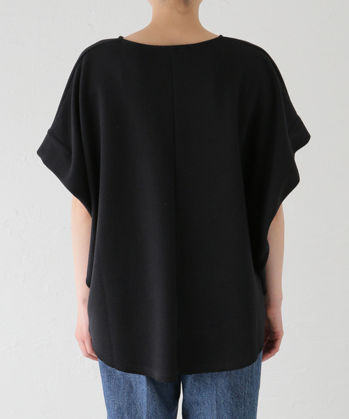 La TOTALITE（ラトータリテ）の「【Munich/ミューニック】double face boucle blouse（シャツ/ブラウス・レディース・ブラック/ホワイト・FREE）」の16枚目の写真