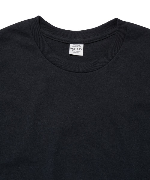 ADAM ET ROPE'(アダムエロペ)の「【PAY DAY/ペイデイ】STANDARD 2-PACK TEE(Tシャツ/カットソー・メンズ・ホワイト/ブラック・36/40/38)」の5枚目の写真