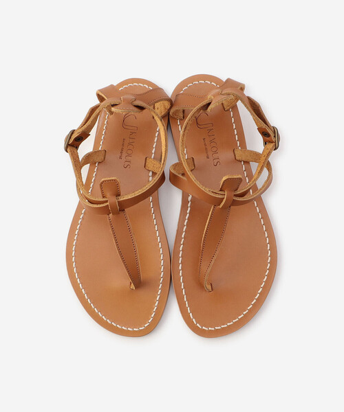 K.JACQUES（ケイジャック）の「K.JACQUES | レザートングサンダル BROWN WOMEN（サンダル・レディース・ブラウン・37/38/36）」の10枚目の写真